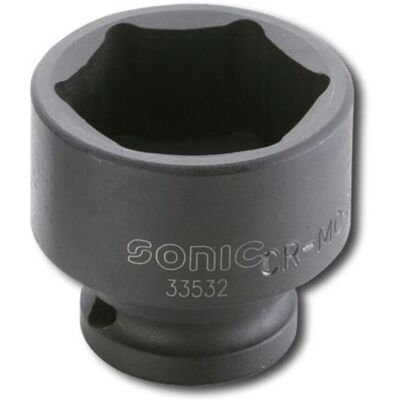 Douille à chocs 1/2" 6 pans SONIC 33526 Douille à chocs 1/2" 6 pans SONIC 33526