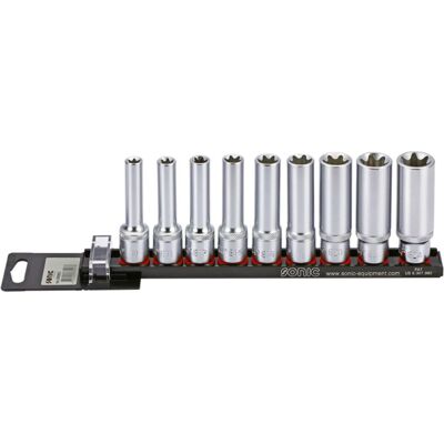 Sonic 300903 Jeu de douilles - Rail en aluminium durable Sonic 300903 Jeu de douilles - Rail en aluminium durable