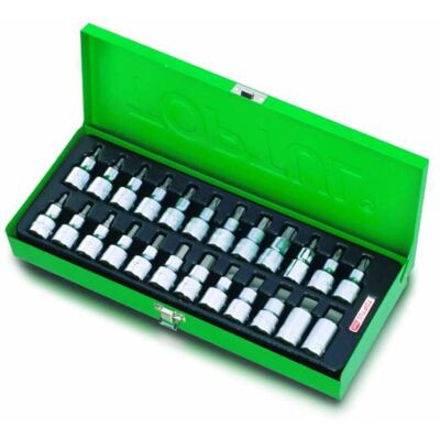 Ensemble de clés à douille TOPTUL - 1/2 pouce, SL, PH, TORX - Outils professionnels Ensemble de clés à douille TOPTUL - 1/2 pouce, SL, PH, TORX - Outils professionnels