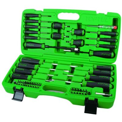 TOPTUL GAAI5801 Boîte à outils - Tournevis, Clés, Testeur électrique - Boîte à outils TOPTUL GAAI5801 Boîte à outils - Tournevis, Clés, Testeur électrique - Boîte à outils