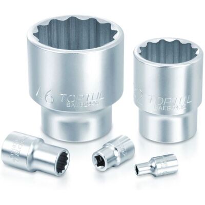 Clé à douille TOPTUL CTKB1219 - Acier chrome-vanadium Clé à douille TOPTUL CTKB1219 - Acier chrome-vanadium