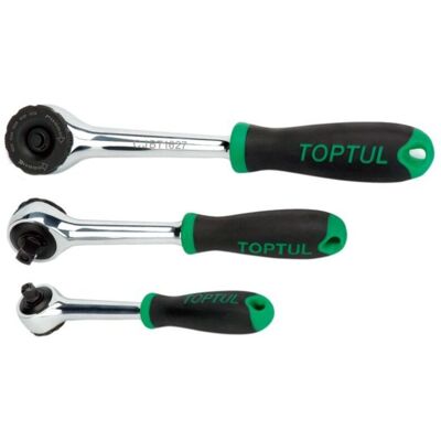 TOPTUL CJBT0816 Clé à douille en chrome-vanadium - 155 mm - 1/4" TOPTUL CJBT0816 Clé à douille en chrome-vanadium - 155 mm - 1/4"