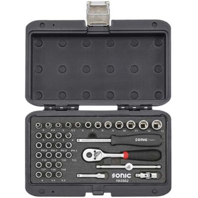 SONIC 103502 Kit d'outils 1/4" compact SONIC 103502 Kit d'outils 1/4" compact