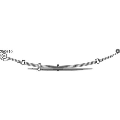 CS Germany 10.250.610.00 Ressort à lames arrière pour Toyota Hilux III Pick-up - Ressort à lames CS Germany 10.250.610.00 Ressort à lames arrière pour Toyota Hilux III Pick-up - Ressort à lames