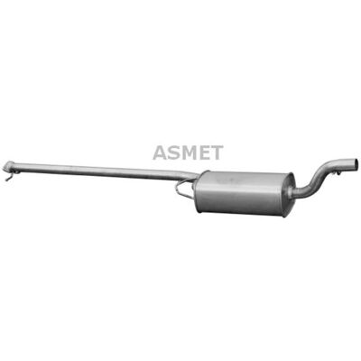 Silencieux arrière ASMET ASM07.192 Silencieux arrière ASMET ASM07.192