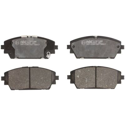 Jeu de plaquettes de frein ABE C13071ABE, avant Jeu de plaquettes de frein ABE C13071ABE, avant