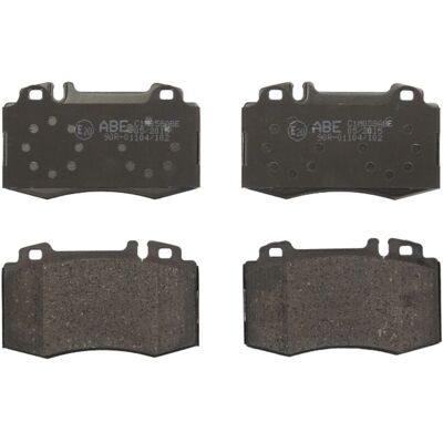 Jeu de plaquettes de frein ABE C1M058ABE, avant Jeu de plaquettes de frein ABE C1M058ABE, avant