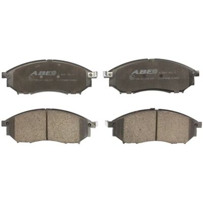 Jeu de plaquettes de frein ABE C11078ABE, avant Jeu de plaquettes de frein ABE C11078ABE, avant
