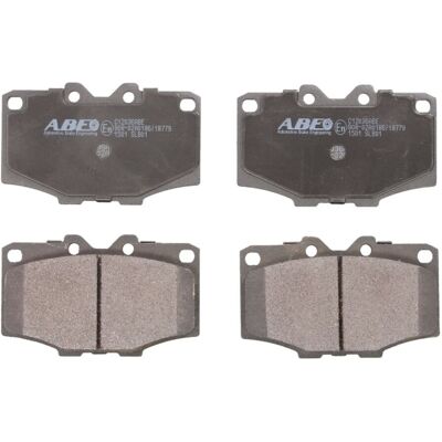 Jeu de plaquettes de frein ABE C12036ABE, avant Jeu de plaquettes de frein ABE C12036ABE, avant