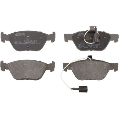 Jeu de plaquettes de frein ABE C1F025ABE, avant Jeu de plaquettes de frein ABE C1F025ABE, avant
