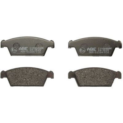 Jeu de plaquettes de frein ABE C10006ABE, avant Jeu de plaquettes de frein ABE C10006ABE, avant
