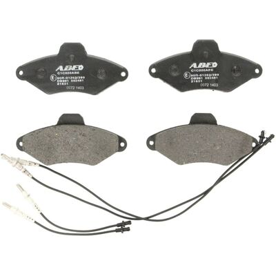 Jeu de plaquettes de frein ABE C1C020ABE, avant Jeu de plaquettes de frein ABE C1C020ABE, avant