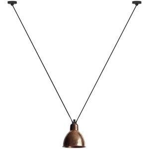 323 L Suspension Round Raw Copper/White Lampe Gras - Salon / séjour - Métal 323 L Suspension Round Raw Copper/White Lampe Gras - Salon / séjour - Métal