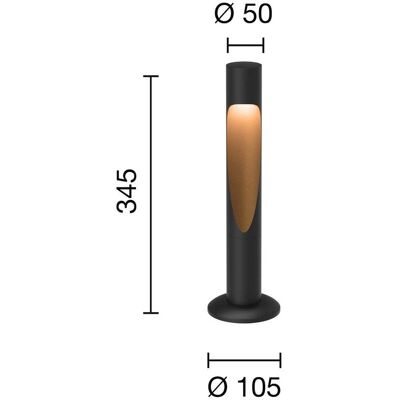 Flindt Garden Lampe de Jardin Short 2700K avec Base Black - Louis Poulsen - Design - Aluminium - À ampoule unique Flindt Garden Lampe de Jardin Short 2700K avec Base Black - Louis Poulsen - Design - Aluminium - À ampoule unique
