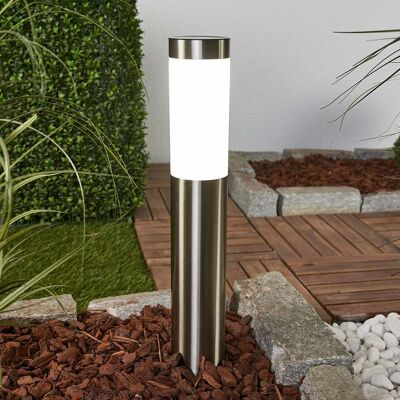 Lampe LED solaire Lindby Aleeza - Acier Blanc - Éclairage extérieur Lampe LED solaire Lindby Aleeza - Acier Blanc - Éclairage extérieur
