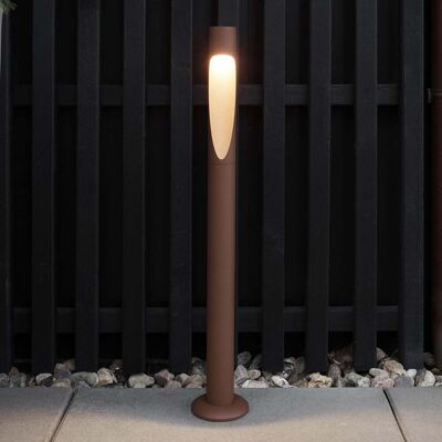 Flindt Garden Lampe de Jardin Long LED 2700K avec Base Corten - Louis Poulsen - Design - Aluminium - À ampoule unique Flindt Garden Lampe de Jardin Long LED 2700K avec Base Corten - Louis Poulsen - Design - Aluminium - À ampoule unique