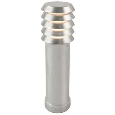 Borne lumineuse halogène Alta, 50 cm, galvanisée, E27 - Norlys - Terrasse - Métal Borne lumineuse halogène Alta, 50 cm, galvanisée, E27 - Norlys - Terrasse - Métal