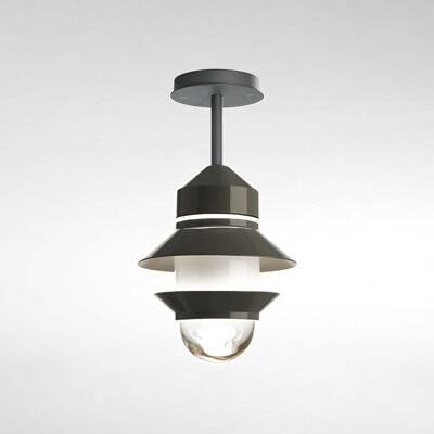 Santorini C Suspension Gris - Marset - Design - Verre Santorini C Suspension Gris - Marset - Design - Verre