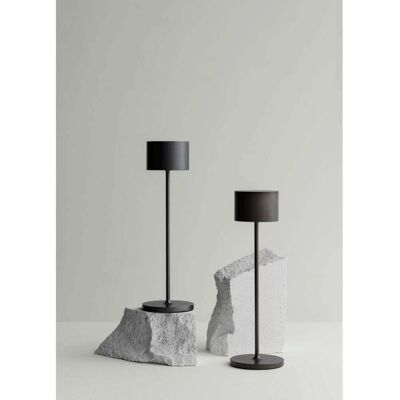 Lampe de table LED sans fil Blomus - Métal Brûlé Lampe de table LED sans fil Blomus - Métal Brûlé