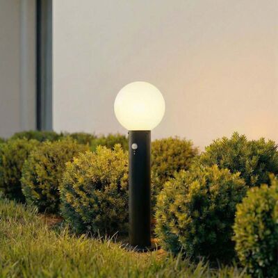 Luminaire pour socle Dangan, 60 cm, capteur, blanc, verre - Lindby - Terrasse - Moderne - À ampoule unique Luminaire pour socle Dangan, 60 cm, capteur, blanc, verre - Lindby - Terrasse - Moderne - À ampoule unique