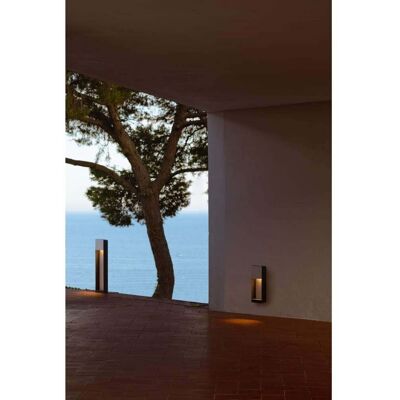 Lab B60 Borne de Jardin Graphite Grey/White - Marset - Métal Lab B60 Borne de Jardin Graphite Grey/White - Marset - Métal