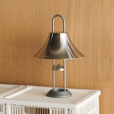Luminaire LED rechargeable avec mousqueton, acier, 31 cm, IP44 - HAY - Design - Métal - À ampoule unique Luminaire LED rechargeable avec mousqueton, acier, 31 cm, IP44 - HAY - Design - Métal - À ampoule unique