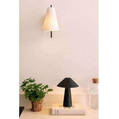 lampe à poser portable Cannes IP44 Noir - Globen Lighting - Terrasse - Design - Plastique - À ampoule unique lampe à poser portable Cannes IP44 Noir - Globen Lighting - Terrasse - Design - Plastique - À ampoule unique