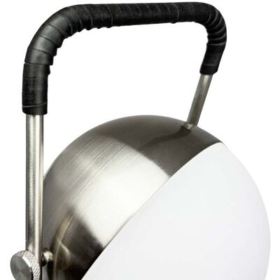 Lampe de table LED rechargeable Mova, noire, IP44 - Dyberg Larsen - Salon / séjour - Scandinave - Métal - Rond Lampe de table LED rechargeable Mova, noire, IP44 - Dyberg Larsen - Salon / séjour - Scandinave - Métal - Rond