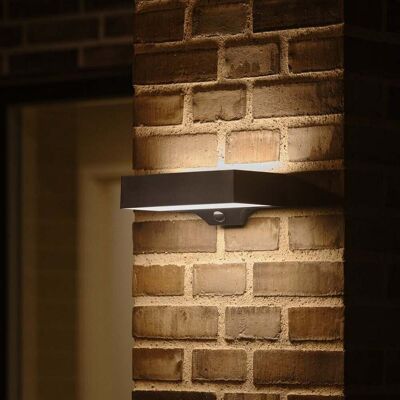 Monay Square Solar Extérieur Applique Murale IP44 Noir - Nordlux - Terrasse - Scandinave - Plastique - À ampoule unique Monay Square Solar Extérieur Applique Murale IP44 Noir - Nordlux - Terrasse - Scandinave - Plastique - À ampoule unique
