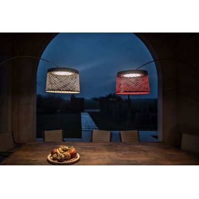 Twiggy Grid Lampadaire d'Extérieur Greige - Foscarini - Terrasse - Métal Twiggy Grid Lampadaire d'Extérieur Greige - Foscarini - Terrasse - Métal