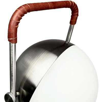 Lampe de table LED rechargeable Mova, bordeaux, IP44 - Dyberg Larsen - Salon / séjour - Scandinave - Métal - Rond Lampe de table LED rechargeable Mova, bordeaux, IP44 - Dyberg Larsen - Salon / séjour - Scandinave - Métal - Rond