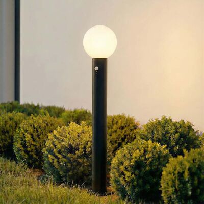 Lindby Lampe Extérieure Blanche 'Dangan' - Capteur, IP44 Lindby Lampe Extérieure Blanche 'Dangan' - Capteur, IP44