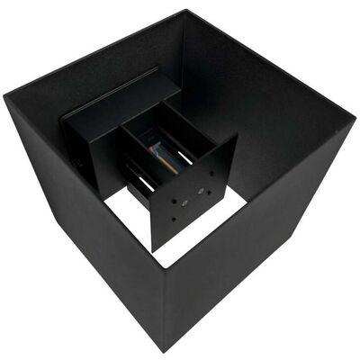 Venus LED Extérieur Applique Murale 15x15 Noir - DybergLarsen Dyberg Larsen - Scandinave - Aluminium - Multi-ampoules Venus LED Extérieur Applique Murale 15x15 Noir - DybergLarsen Dyberg Larsen - Scandinave - Aluminium - Multi-ampoules