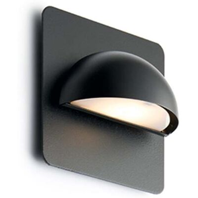 Rørhat Applique Murale d'Extérieur w/Backplate Noir - LIGHT-POINT - Terrasse - Métal Rørhat Applique Murale d'Extérieur w/Backplate Noir - LIGHT-POINT - Terrasse - Métal