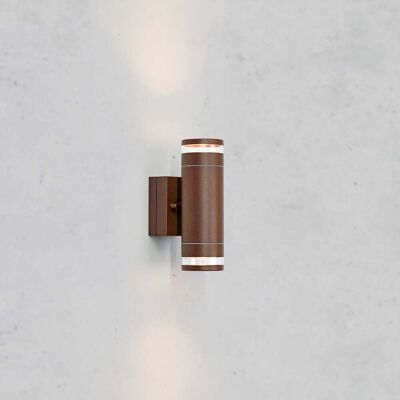 Applique d'extérieur LED Luno, marron, à 2 lampes, IP65, à intensité variable Markslöjd - Scandinave - Aluminium - Multi-ampoules Applique d'extérieur LED Luno, marron, à 2 lampes, IP65, à intensité variable Markslöjd - Scandinave - Aluminium - Multi-ampoules