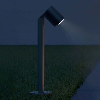 Bornes lumineuses SPOT WAY anthracite IP44 orientables - STEINEL - Moderne - Métal - À ampoule unique Bornes lumineuses SPOT WAY anthracite IP44 orientables - STEINEL - Moderne - Métal - À ampoule unique