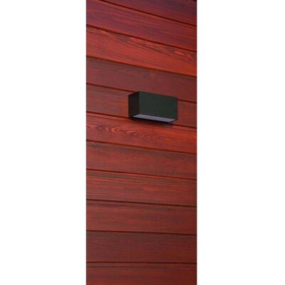 Asker Bas Applique Murale d'Extérieur L22,5 Noir - Norlys - Terrasse - Aluminium Asker Bas Applique Murale d'Extérieur L22,5 Noir - Norlys - Terrasse - Aluminium