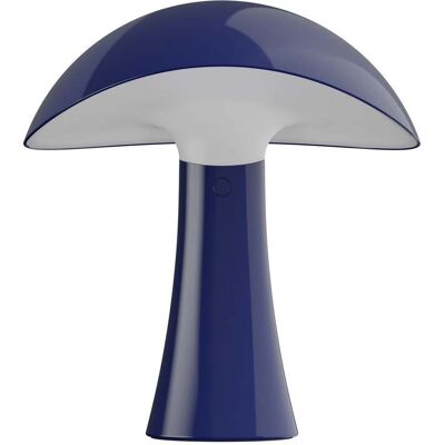 Lampe de table rechargeable Rumee 220 PORTABLE, bleue, IP44 - Louis Poulsen - Salon / séjour - Design - Plastique - Avec abat-jour Lampe de table rechargeable Rumee 220 PORTABLE, bleue, IP44 - Louis Poulsen - Salon / séjour - Design - Plastique - Avec abat-jour