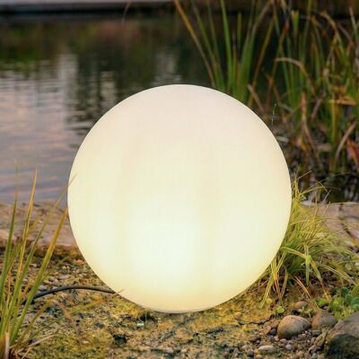 Lampe sphérique Valyra, IP54, Ø 50, piquet - Lindby - Terrasse - Moderne - Plastique - Boule Lampe sphérique Valyra, IP54, Ø 50, piquet - Lindby - Terrasse - Moderne - Plastique - Boule