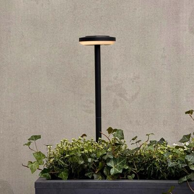 Bornes lumineuses solaires à LED Otera, 50 cm, piquet, IP44 - Dyberg Larsen - Moderne - Aluminium - À ampoule unique Bornes lumineuses solaires à LED Otera, 50 cm, piquet, IP44 - Dyberg Larsen - Moderne - Aluminium - À ampoule unique