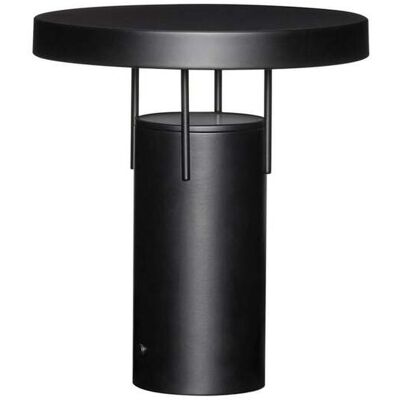 lampe à poser LED rechargeable BringMe, noir mat, hauteur 28 cm - HÜBSCH - Terrasse - Moderne - Métal - À ampoule unique lampe à poser LED rechargeable BringMe, noir mat, hauteur 28 cm - HÜBSCH - Terrasse - Moderne - Métal - À ampoule unique