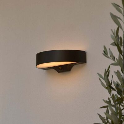 Applique d'extérieur Monay Round Solar, IP44, noir - Nordlux - Terrasse - Scandinave - Plastique - À ampoule unique Applique d'extérieur Monay Round Solar, IP44, noir - Nordlux - Terrasse - Scandinave - Plastique - À ampoule unique