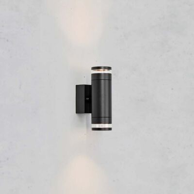 Applique d'extérieur LED Luno, noire, à 2 lampes, IP65, à intensité variable Markslöjd - Scandinave - Aluminium - Multi-ampoules Applique d'extérieur LED Luno, noire, à 2 lampes, IP65, à intensité variable Markslöjd - Scandinave - Aluminium - Multi-ampoules