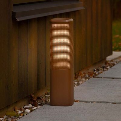 Luminaire pour socle Sidara Seaside, marron, IP54, E27 - Nordlux - Moderne - Aluminium - À ampoule unique Luminaire pour socle Sidara Seaside, marron, IP54, E27 - Nordlux - Moderne - Aluminium - À ampoule unique