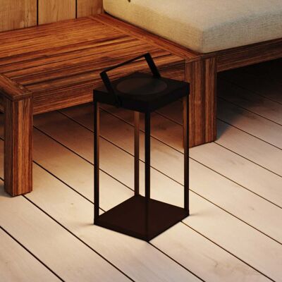 Lanterne solaire LED PURE, noire, USB, en métal, hauteur 42 cm Markslöjd - Terrasse - Moderne Lanterne solaire LED PURE, noire, USB, en métal, hauteur 42 cm Markslöjd - Terrasse - Moderne