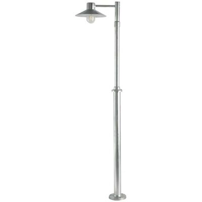 Lund 1 Lampadaire de Parc Galvanisé - Norlys - Terrasse - Aluminium Lund 1 Lampadaire de Parc Galvanisé - Norlys - Terrasse - Aluminium