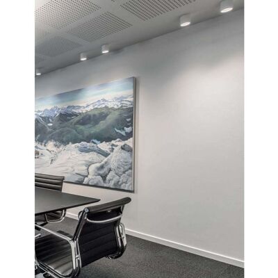 Solo 2 Round Plafonnier 10W 2700K Blanc - LIGHT-POINT - Cuisine - Aluminium Solo 2 Round Plafonnier 10W 2700K Blanc - LIGHT-POINT - Cuisine - Aluminium