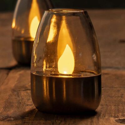 Lindby Pedas Lampes solaires de jardin - Acier inoxydable, 10 pièces Lindby Pedas Lampes solaires de jardin - Acier inoxydable, 10 pièces