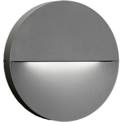 Eclipse LED Applique Murale d'Exterieur Gris - Ares FLOS - Terrasse - Aluminium Eclipse LED Applique Murale d'Exterieur Gris - Ares FLOS - Terrasse - Aluminium