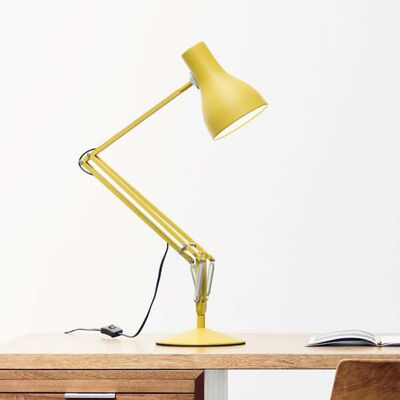 Lampe de Bureau Anglepoise Type 75 Ocre Jaune - Design Industriel Lampe de Bureau Anglepoise Type 75 Ocre Jaune - Design Industriel